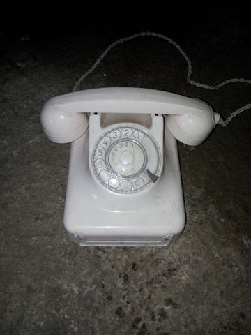 1950s White German phone